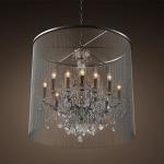 Vintage Crystal Chandelier Lighting Rustic Candle Maria Theresa Chandelier（WH-CI