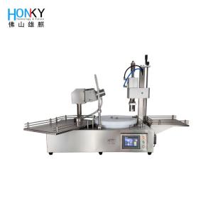 Wholesale Semi Automatic 25 BPM Vial Filling And Capping Machine Desktop Design from china suppliers