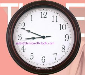 Wholesale good quality backwards wall clocks / anti-clockwise wooden wall clocks from china suppliers