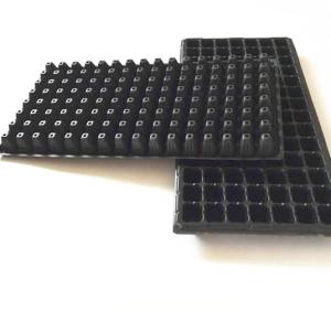 Wholesale flower and tree seed growing plastic tray for outdoor planter 72 cells tray from china suppliers