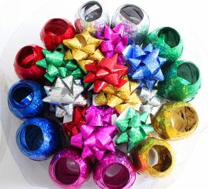 Wholesale Plastic Ribbon Confetti Star Bow Satin Curling Ribbon Egg For Decoration from china suppliers