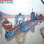 200m3/Hour Bucket Chain Gold Dredger for Sales in Indonesia Environmental