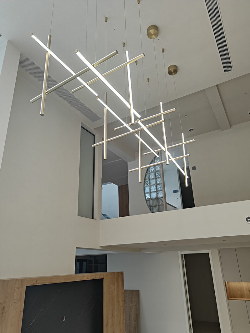 Modern Aluminium Chandelier LOFT Living Room Home Decor Chandelier (WH-MI-361)