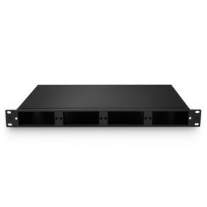 Wholesale SPCC 24 Ports 19inch 1.2mm Cold Rolled Steel Fiber Patch Panel Coated with Antistatic from china suppliers
