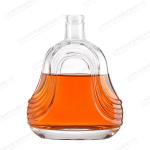 Glass Lid Personalised Whiskey Bottle 200ml 500ml 700ml 750ml For Beverage And