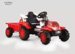 12.1KG Plastic Ride On Tractor Rear Wheel Suspension 6V7AH Kids Electric Tractor