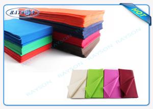 Wholesale Disposable Cutting Piece 45 Gr / 50gr Non Woven Kitchen Tablecloth Raw Material Colorful Cover from china suppliers