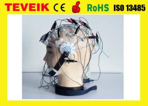 Wholesale Factory Price of Neurofeedback Separating 20 Leads Medical EEG Hat with Silver Plated Copper Electrode from china suppliers