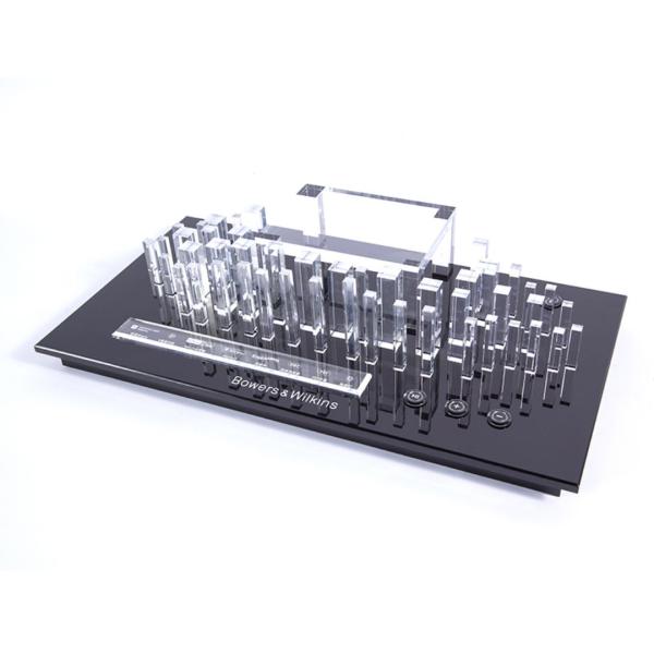 Custom Portable POP POS Display Electric Acrylic Display Rack Stand