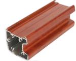 6008 T6 Anti Fading Wood Look Aluminium Profile Anodizing Protection