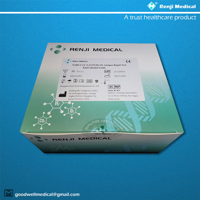 COVID-19 Colloidal Gold Rapid Antigen Test With Nasopharyngeal Swab Specimens