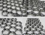304 Stainless Steel Hex Mesh 2x25x45mm for Dust Catcher Pipe and Elbow