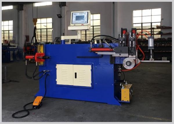 Quality Custom Automatic Pipe Bending Machine Touch Screen Control Low Power Construction for sale