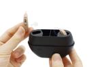 Vigor RC Rechargeable RIC Hearing Aids Silver Sound Amplifier For Hearing