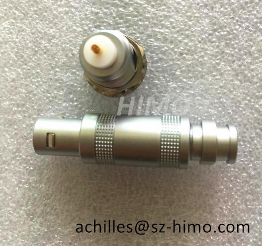Quality China Supplier New Produdct Lemo 1S Series Coaxial Cable Connector With Single Pole for sale