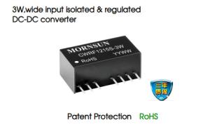 Wholesale Wide Input Automotive DC DC Converter 18VDC 3W Isolated Regulated from china suppliers