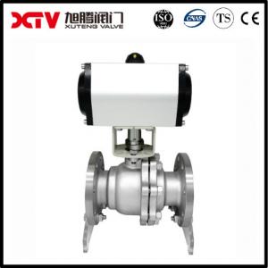 Wholesale Straight Through Type High Platform Flanged Floating Ball Valve 150LB for Oil and Gas from china suppliers