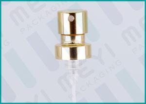 China Gold Perfume Pump Sprayer Crimp Pump Sprayer Fine Mist Sprayer Pump on sale