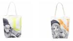 Customized Fashion Women Cotton Rope Handle Canvas Beach Tote gift Bag,natural