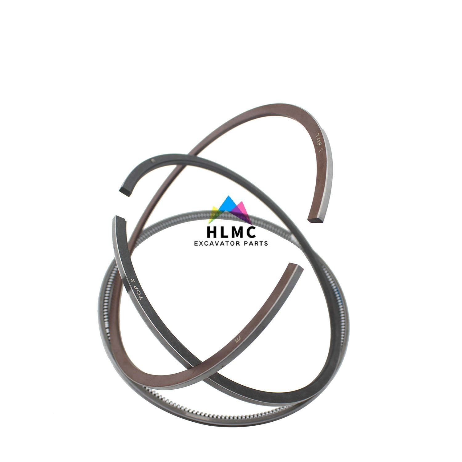 65.02503-8236 65.02503-8238 Diesel Engine DE12T D2366 Piston Ring Doosan Excavator Spare Parts