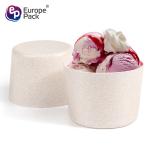 Alibaba best sellers disposable round shape 250ml wheat fibre cup