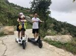 Structural Steel Handle Control 45Km Electric Kick Scooter