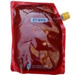 380V Horizontal Pouch Packing Machine Blueberry Strawberry Jam Liquid Sachet