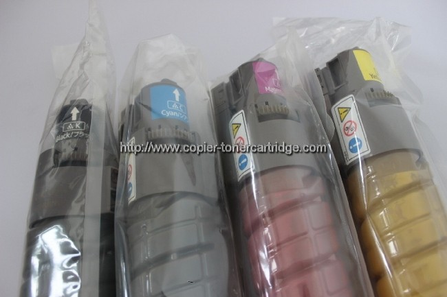 Afficio MPC4000 / MPC5000 Ricoh Toner Cartridge in four colors C M Y K