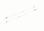 Custom SMA Male to SSMP Female Coax Cable Assemblies with Cable 1#Semi-rigid