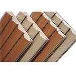 Customized Veneer Finished Wooden Grooved Acoustic Panel Soundproof for Office