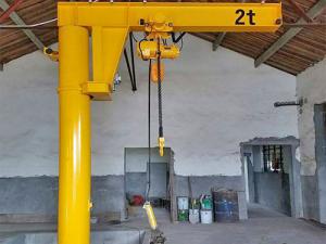 Wholesale Light Weight Column Mounted Jib Crane Hydraulic Mobile 10 Ton Overload Protection from china suppliers