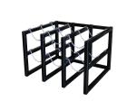 9 Tank Gas Cylinder Rack 3 Wide By 3 Deep Air Cylinder Storage Rack