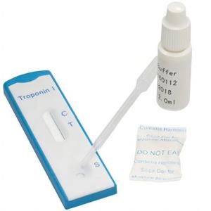 Wholesale Hospital And Lab Use Cardiac Markers Ctni Troponin I Test Kit Rapid 40 Tests/Kit from china suppliers