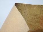 ECO-Friendly Nature cork fabric material/leather for notebook cover,l,waterproof