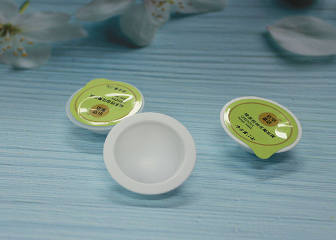 Small Round Clear Plastic Containers For Massage Packing 20mm Height