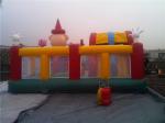 Cute Outdoor Kids Inflatable Amusement Park / Clown Inflatable Playground