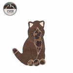 Fashion Cat Custom Chenille Patches DIY Decoratio For Children Patchwork