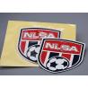Buy cheap 1.0mm Custom Heat Transfer Printing Label With 3 Colours Silicone Logo from wholesalers