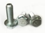 M6 M18 Stainless Steel Plain Metal Hexagon Flange Bolt SS304 SS316 A2 A4 DIN6921