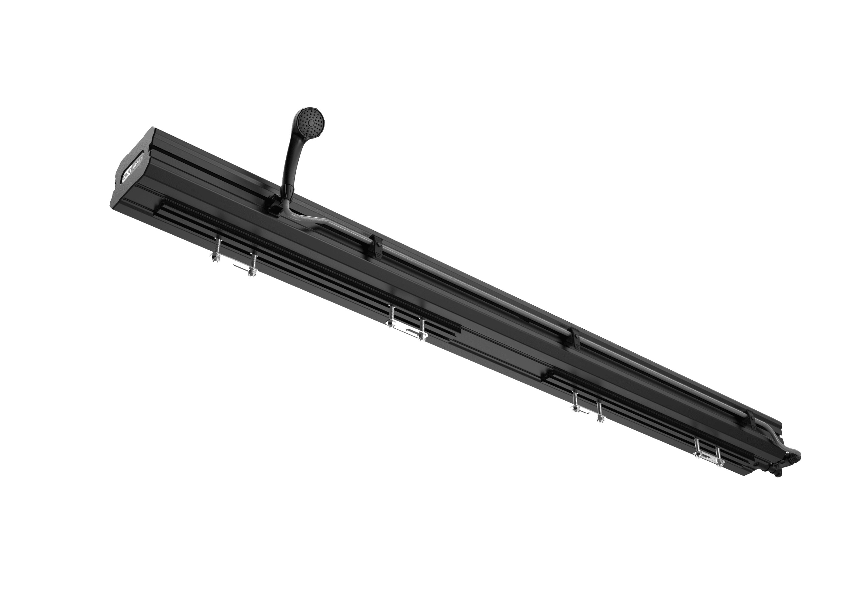 Vehicle Rooftop Camping Shower Aluminium Water Tank 40L Capacity
