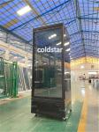 LED Light Drink Beverage Chiller Upright Cold Drink Refrigerator For The