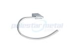 Custom 18 Inch Polished Chrome Contemporary Towel Ring For Bathrooms