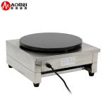 Commercial CE Double Plates Crepe Maker Temperature 50-300C Electric Pancake