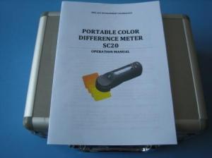 Wholesale Accurate SADT Black Durable Color Difference Meter For Plastic / Printing Industry Control from china suppliers