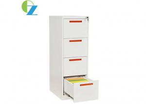 China Vertical 4 Drawers Lockable Metal Filing Cabinets Office Furniture Commercial on sale