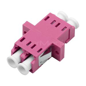 Wholesale Data Center Fiber Optic Adapters OM4 Multimode LC LC Duplex Adapter from china suppliers