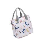 ODM OEM Oxford Multi Functional Nappy Shoulder Hand Bag 27*15*25cm