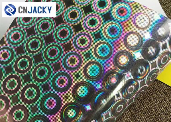 High Grade Membership Card Making Materials , Large Circle Holographic Printing