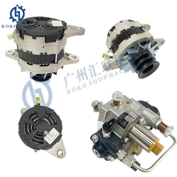 24V 60A 2B SK260-8 Kobelco Excavator Hino Engine J05E Alternator VH270402192A