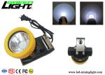 ABS Material Rechargeable Cordless Mining Cap Lamps CREE Light Source 5000lux